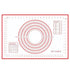 Silicone baking mat non stick multicolor, 40x60cm