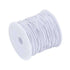50m White Nylon Covered Elastic Thread, 0.6mm