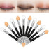 10pcs MultiColor Makeup Sponge Applicator