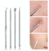 4-pack Blackhead Remover Tool, Silver