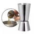 5 pcs Double Measuring Glass Cocktail Jigger, 30/60ml Black