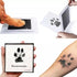 Handprint Kit Paw Print Memory Keepsake Black