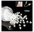 100pcs Earring Backs, Nickel-Free Latex Transparent