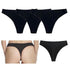 Seamless invisible thong 6-pack, Size S