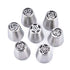 7pcs Silver Metal Liquor Spouts