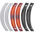 6pcs Banana Hair Clips, Multi-Color