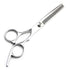 Hairdressing scissors stainless steel thinning scissors, silver