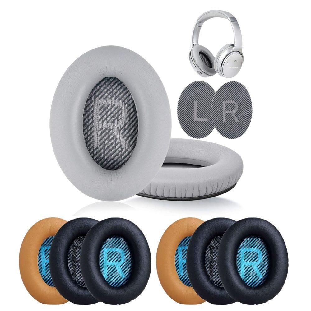 Ear Pads for Bose QC35 QC25 QC15 AE2 Headphones, Black