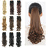 12 Colors Clip in Ponytail Hair Extension Curly, 2