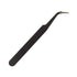 Black Tweezers for Nail Decorations and Eyelash Extensions