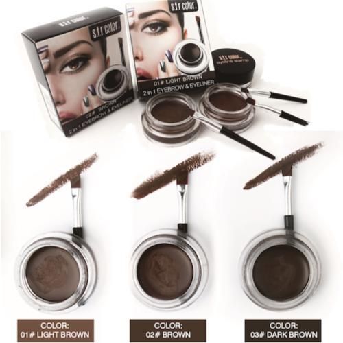 Eyebrow Pomade and Eyeliner 2in1 in Brown