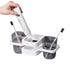 White Multifunctional Toothbrush Holder and Organizer