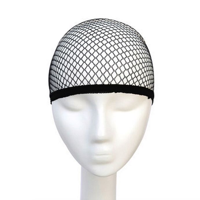 Wig hairnet wig cap, Black Dark brown
