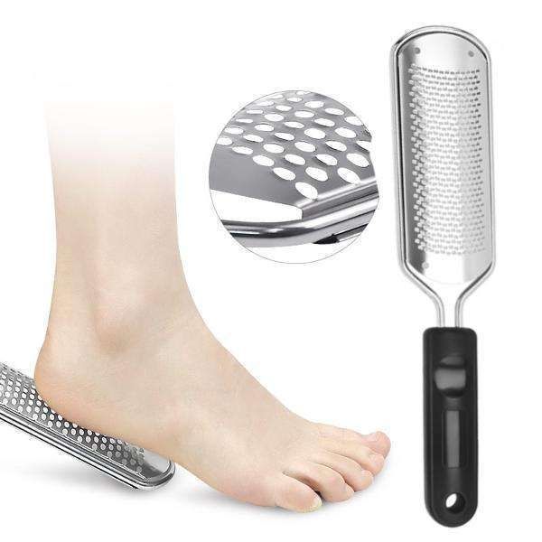 Black Stainless Steel Foot File, Smooth Feet With Style