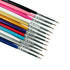 12pcs nail art brushes, MultiColor
