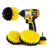4-pack MultiColor Scrubbing Brushes for Drill and Screwdriver