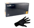 100 pcs Black Nitrile Gloves, Grip Protection for Many Industries, M