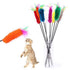 Feather cat toy