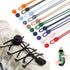 Elastic Shoelaces Orange 2 Pairs, No Tie Drawstring Shoelaces