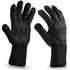 Grill mitt with super grip, Black