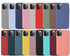 iPhone 14 Case, Light Blue Matt TPU Shell