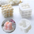 2pcs white candle molds, DIY for making your own candles