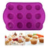 Mini Muffin Tray, Purple, Baking Tin for Muffins