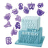 Alphabet Letter Number Cutters for Baking, 26 Characters, 3.5 cm