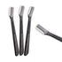 3-pack Eyebrow Knife Beard Knife