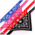 Dog collar bandana scrunchie scarf, red