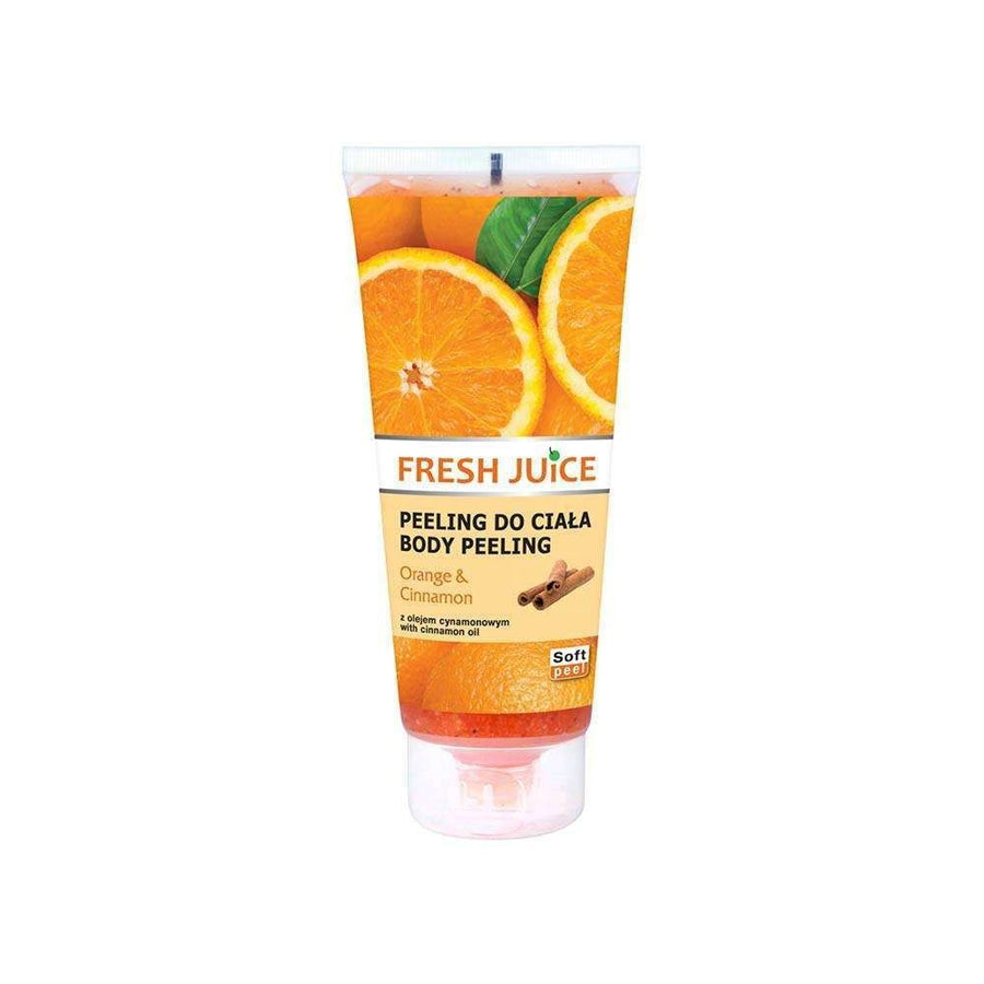 Body scrub Orange & cinnamon 200ml, body peeling