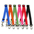 Dog Belt, Red, Compatible with Car Seat Belts for Dogs