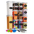 14-Pack Airtight Storage Containers for Organized Pantry, Transparent
