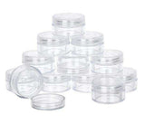 10pcs 5ml transparent storage jars, 5ml