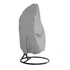 Hanging Chair Cover 210D Oxford Waterproof Windproof Anti UV Outdoor Egg Chair Cover Grey, 115 x 190cm