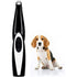 USB Rechargeable Cordless Pet Hair Trimmer for Dogs and Cats Paws Ears and Face