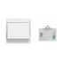 Self Powered Wireless Wall Remote Control Transmitter Waterproof No Battery Switch for Lights and Appliances