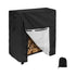 Firewood Rack with Waterproof 420D Oxford Cover Large Outdoor Log Holder, 222 x 64 x 2in