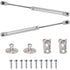2 Pack 100N Gas Springs Hydraulic Struts with Screws for Cabinet Cupboard Door, 265mm
