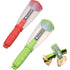 2 Pack Vegetable Peelers with Container Ultra Sharp Stainless Steel for Fruit and Potato Green Red