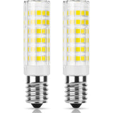 2 Pack E14 LED Hood Bulbs 5W 50W Halogen Equivalent Cool White Non Dimmable, 550lm 6000K