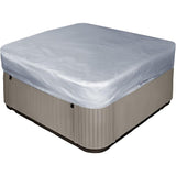 Square Grey Replacement Hot Tub Spa Cover Waterproof UV Protection, 200 x 210cm