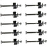 10 Pack Trampoline Screws Replacement Parts Stability Tool for Fixed Trampoline