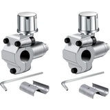 2 Pieces BPV-31 Perforated Valve, Air Conditioning Replacement Valve Compatible with Outer Diameter Pipes, 0.25 Inch, 0.3125 Inch, 0.375 Inch