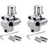 2 Pieces BPV-31 Perforated Valve, Air Conditioning Replacement Valve Compatible with Outer Diameter Pipes, 0.25 Inch, 0.3125 Inch, 0.375 Inch
