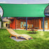 Shading Insulation Net Blue Thickening Shading Net Courtyard Outdoor Shading Net Suitable for Outdoor, Courtyard Use, 2 x 4m