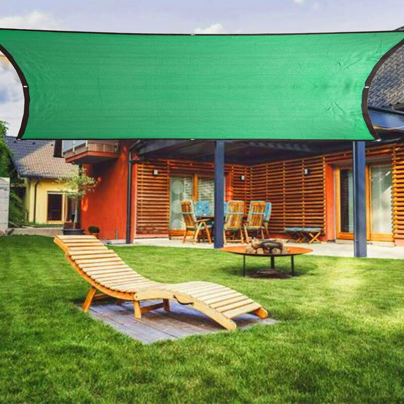 Shading Insulation Net Blue Thickening Shading Net Courtyard Outdoor Shading Net Suitable for Outdoor, Courtyard Use, 2 x 4m