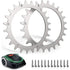 2 Pieces Stainless Steel Cleats, Compatible with Bosch Indego