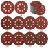 80 Pieces Sanding Discs for Eccentric Sander P40 to P2000 8 Hole, 125mm
