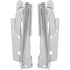 2 Pieces 90 Degree Closet Door Spring Hinge, Carbon Steel Lift up Spring Hinge for Supporting Furniture Doors